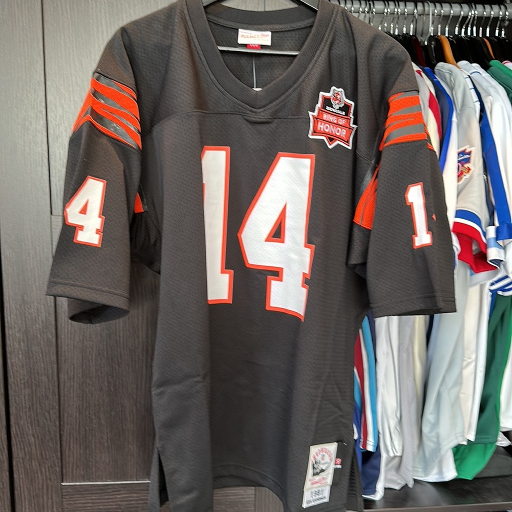 Ken Anderson Cincinnati Bengals NFL Mitchell & Ness 1981 Authentic Jersey